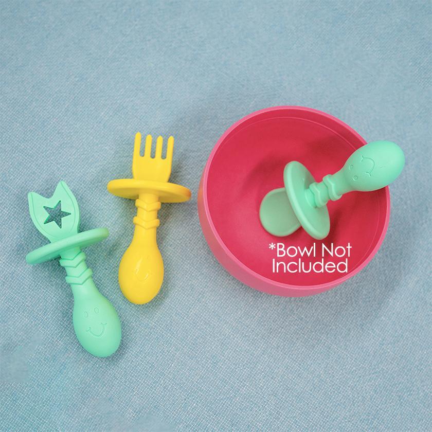 Silicone Dip Spoons for Stage 1 Self Feeding - Set of 3